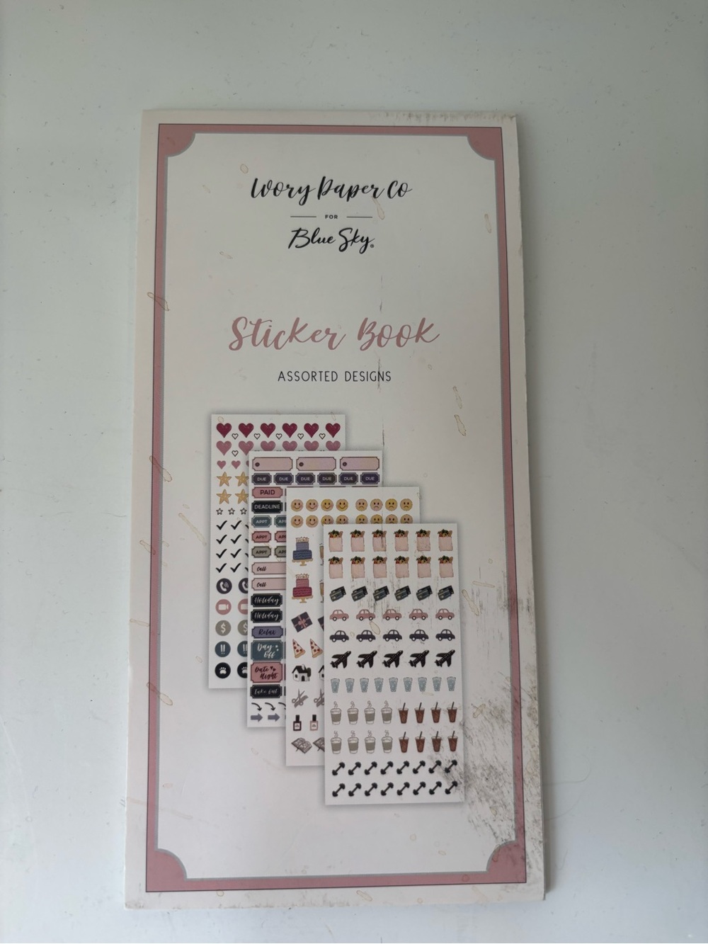 Ivory Paper Co Sticker Book - Planner Stickers - See Pictures
